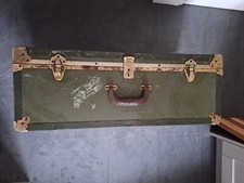 Military metal trunk - military,