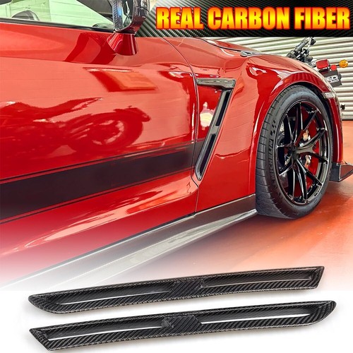 Real carbon front side - side, fender