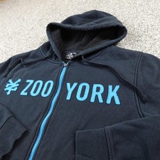 Zoo York Hoodie Mens M Black