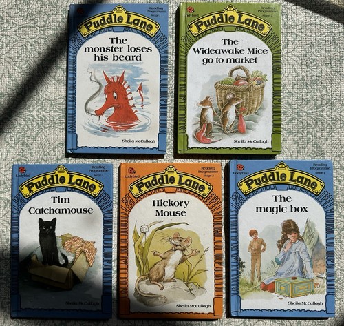 Vintage ladybird puddle lane - vintage,