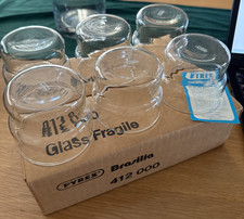 Vintage 6 Pyrex Brasilia glass