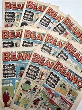 11 x BEANO COMICS  Bundle 1975