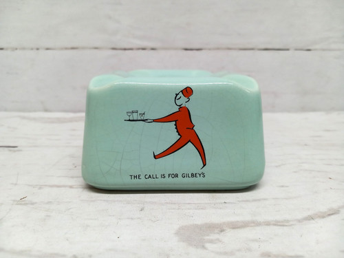Gilbeys ashtray london - gilbeys,