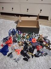 Batman / Robin / Joker / Riddler Action Figure Bundle 90s Vintage & Accessories