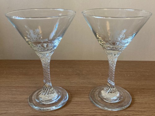 Two babycham martini style - babycham, martini-style
