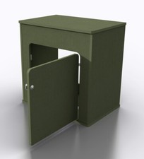 MDF Slim Camper Small Cupboard