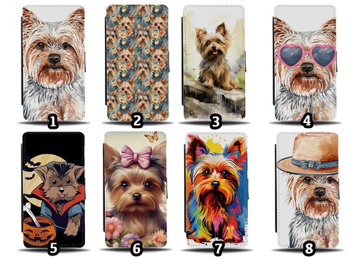 Yorkshire terrier flip wallet - yorkshire,