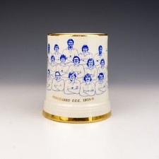 Vintage Royal Winton Pottery - Somerset C.C.C. Cricket 1978 Tankard Mug