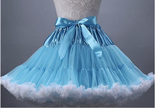Womens Tutu Under Skirt Petticoat Cosplay Costume Dance Fluffy rockabilly Lolita