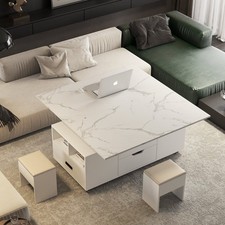 Modern Lift Up Coffee Table w/