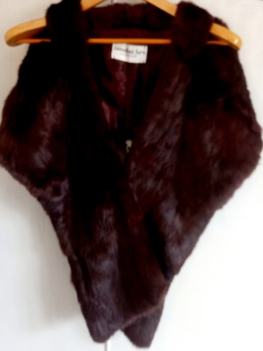 1950s mink fur stole - mink,