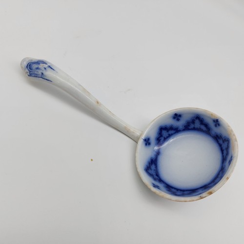 Antique flow blue porcelain - antique,