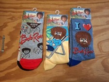 Bob Ross Novelty Socks 4 Pairs