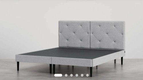 Emma super king light grey - king,