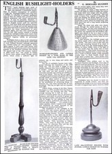 ENGLISH RUSHLIGHT-HOLDERS. BY