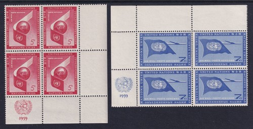 United nations 1959 air mail - nations,