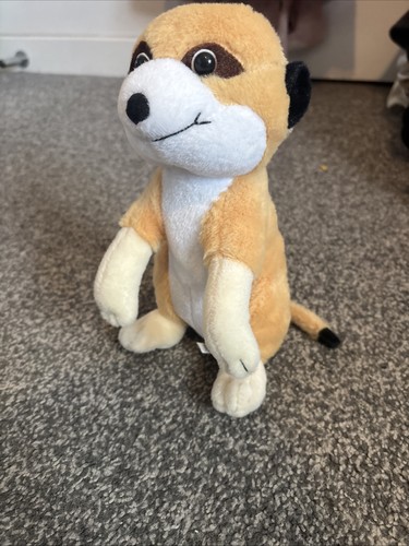 Beige meerkat soft - cuddly, toy