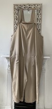 Fab Beige Dungarees Size 20