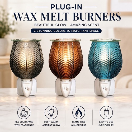 Plug wax melt burner - wax,