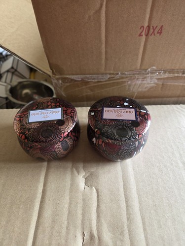 Aluminium candle containers - candle,