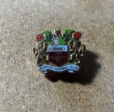 BURNLEY ENAMEL FOOTBALL