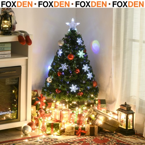 Fibre optic christmas tree - christmas, 3ft
