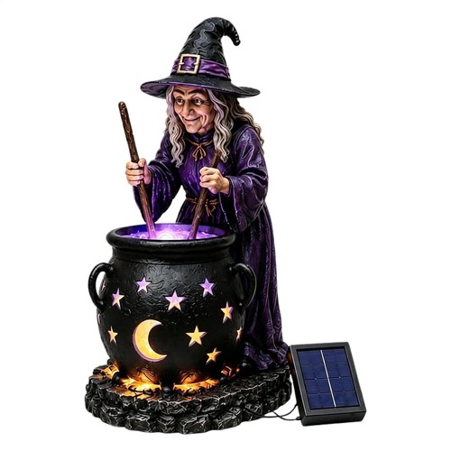 Halloween witch cauldron - halloween,
