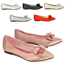Womens Flat Bridal Pumps