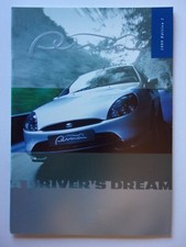 FORD PUMA orig 1999 UK Mkt Full 28pp Sales Brochure - 1.4i 1.7i
