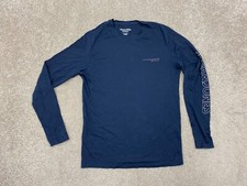 Jack & Jones Original Men's Navy Long Sleeve T-Shirt Medium Pit-pit 18"