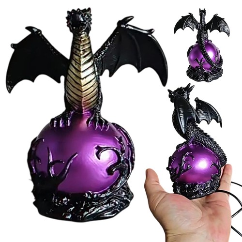 Resin gothic dragon - resin,