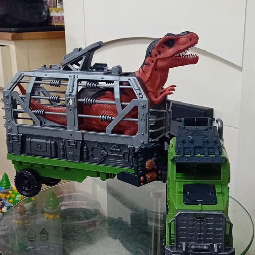 Dinosaur transport truck - dinosaur,