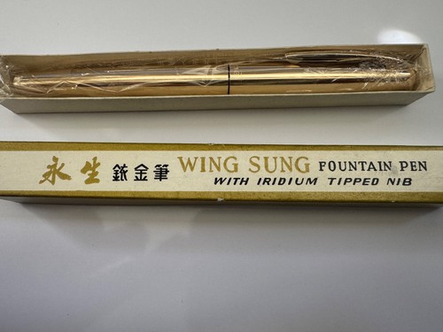 Vintage wing sung fountain pen - vintage,