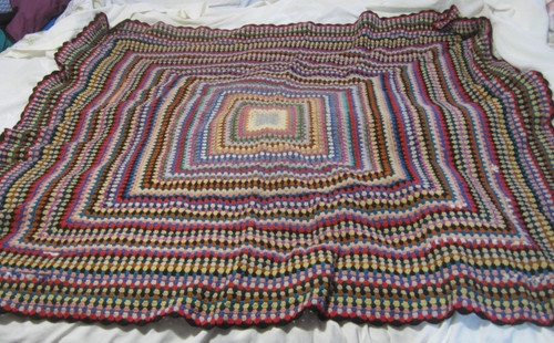 Crochet blanket throw - crochet,