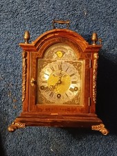 Vintage Warmink Wuba Mantle Clock with Moon Phase - 20th Century - Read Desc.