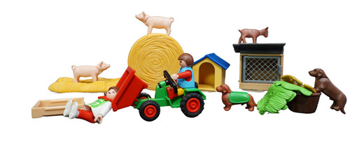 Playmobil farm set - playmobil, accessories