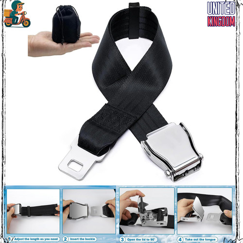 Airplane seat belt extender - seat,