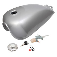 4gallon sliver motorcycle - sliver,