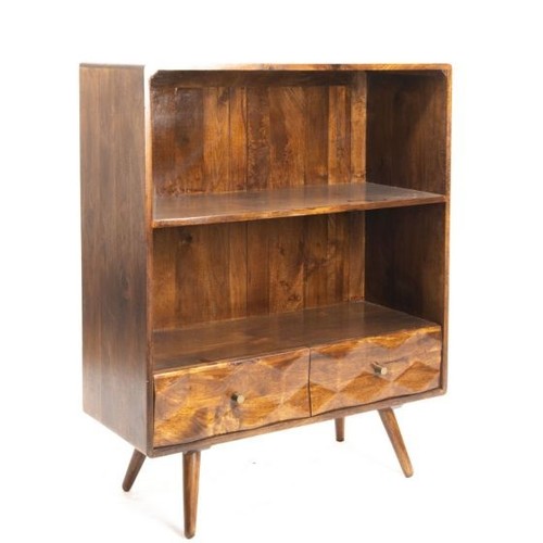Solid mango wood geo - wood, 85cm