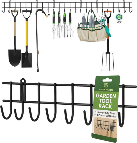Garden tool storage rack - garden,
