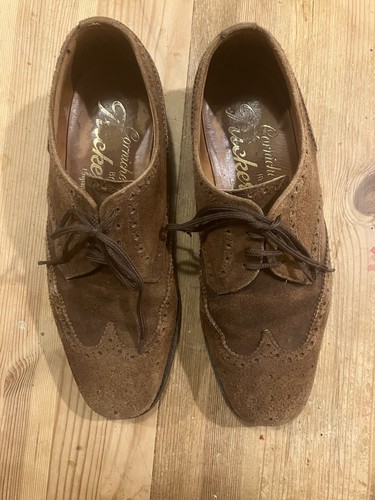 Trickers suede brogues size - suede,