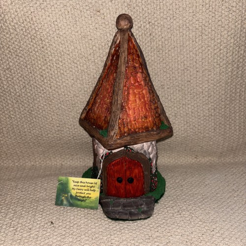 Fairy cottage tealight holder - fairy,