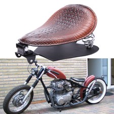 Motorcycle Alligator Solo Seat