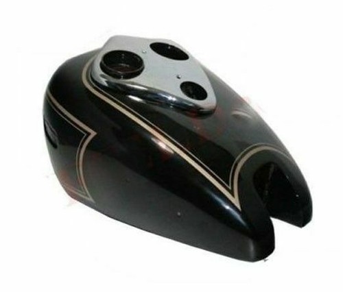 Gas fuel tank black painted - gas,
