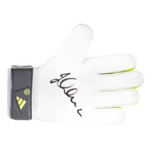 Jens Lehmann Signed Goalkeeper Glove: Adidas, White Autograph