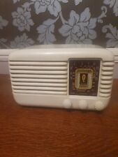 vintage 1950s bakelite philco valve radio
