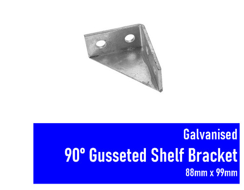 Galvanised welded angle - 90°,