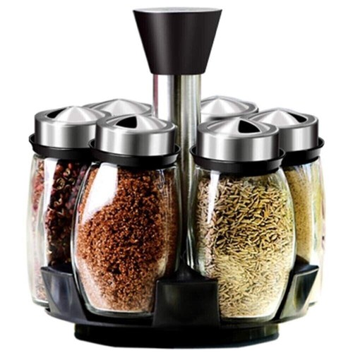 Kitchen home pcs glass spice - pcs,
