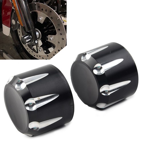 Cnc front axle - cap, nut