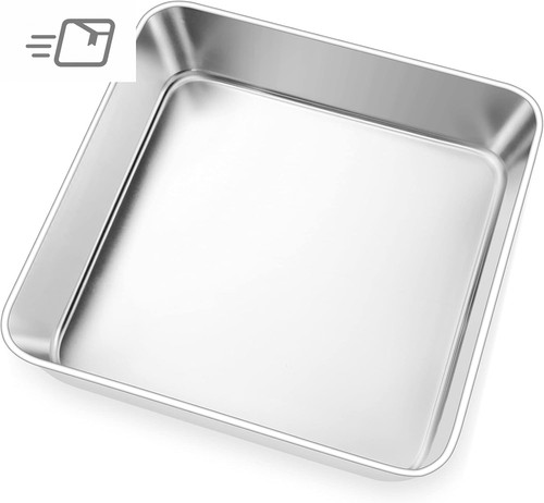Inch cake tin - tin,, stainless